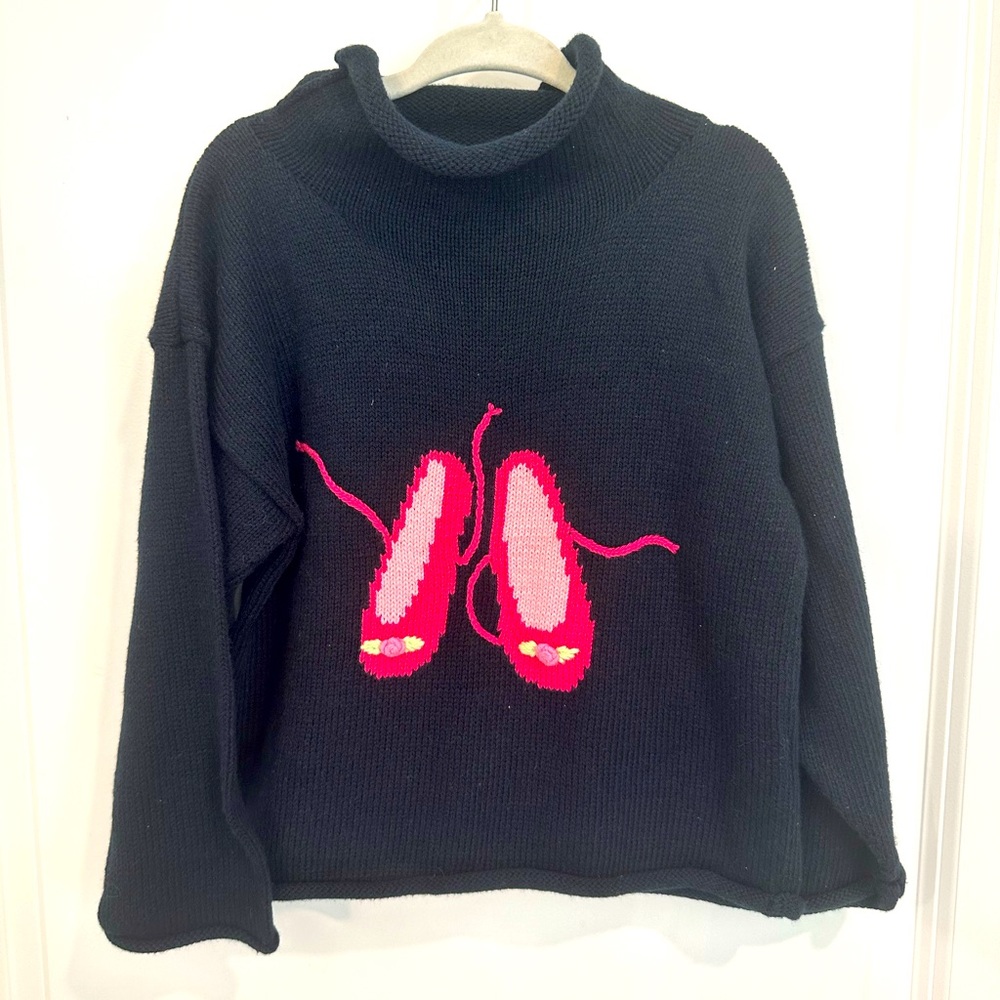 Claver 2T Girls Ballerina Sweater